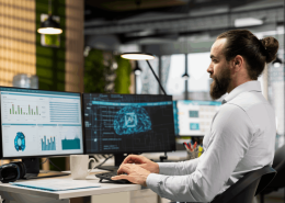 Gestão corporativa com inteligência artificial e dados