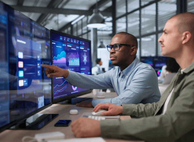 Dados e IA apoiam decisões rápidas nas empresas. Foto: Adobe Stock